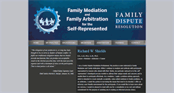 Desktop Screenshot of familydisputeresolution.com